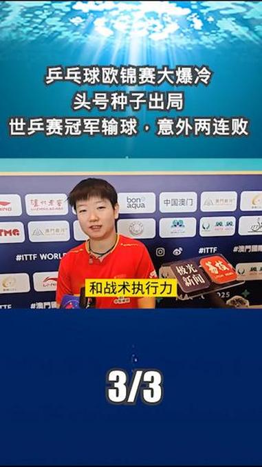 爆冷！乒乓球强队意外出局震惊全场的简单介绍